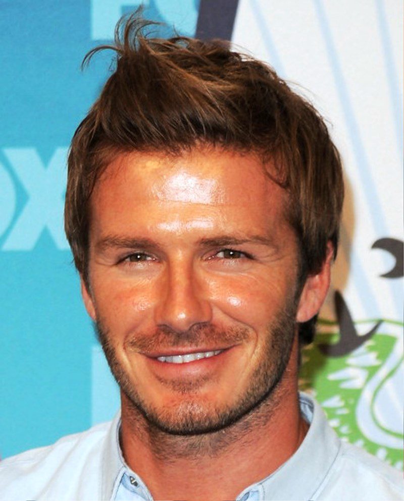 David Beckham Spiked Hairstyle