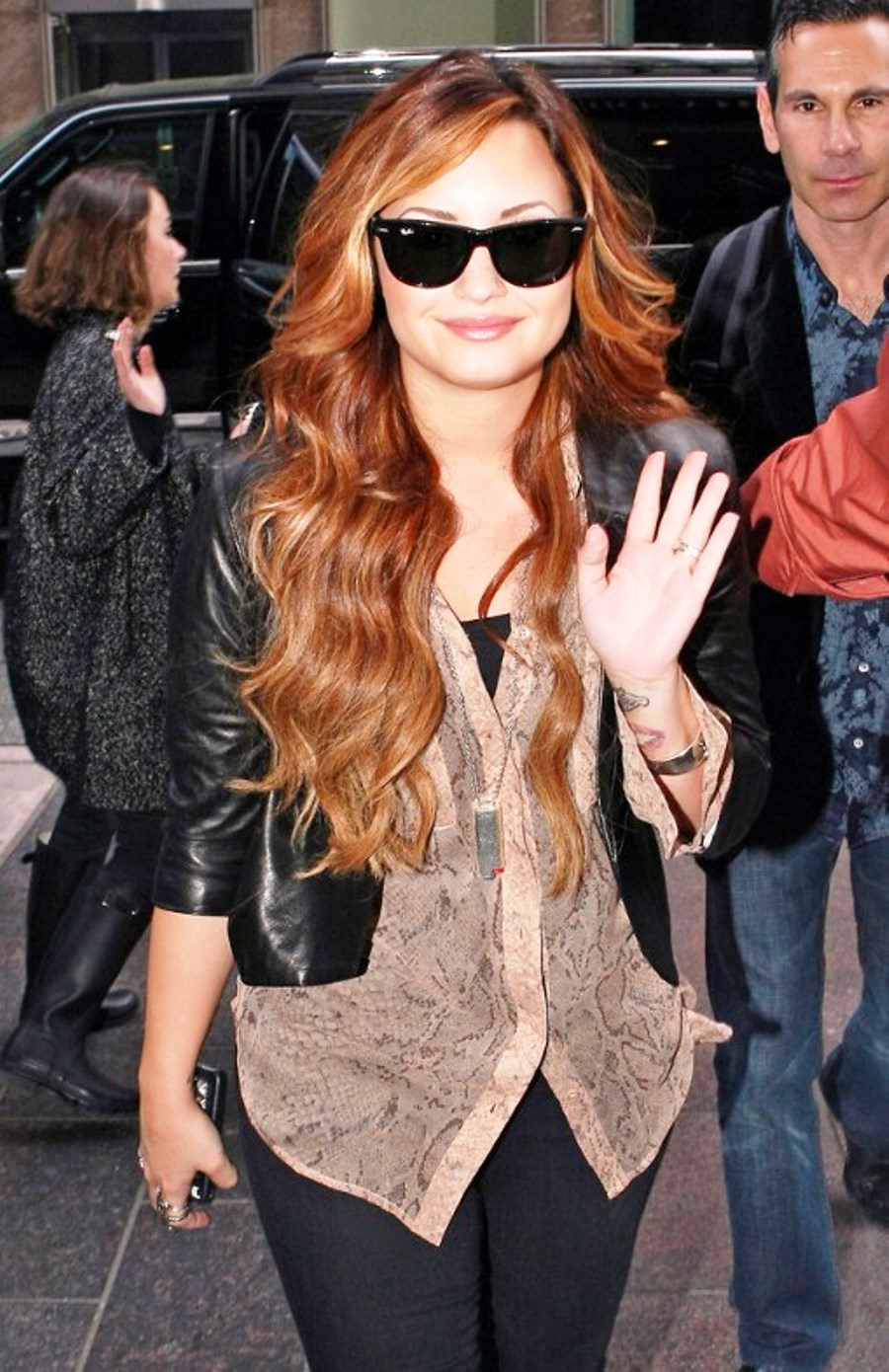 Demi Lovato Ombre Hair