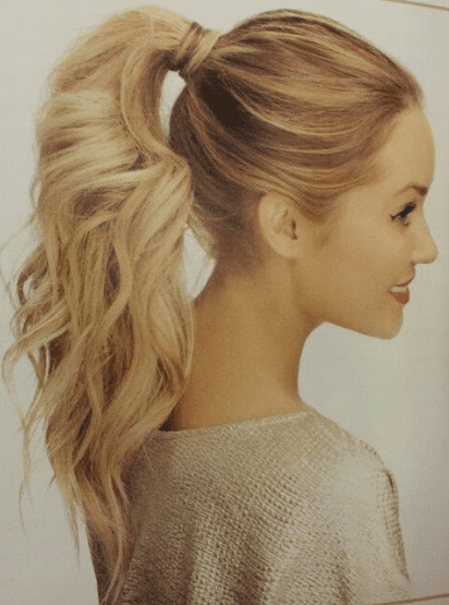 Easy Summer Ponytail