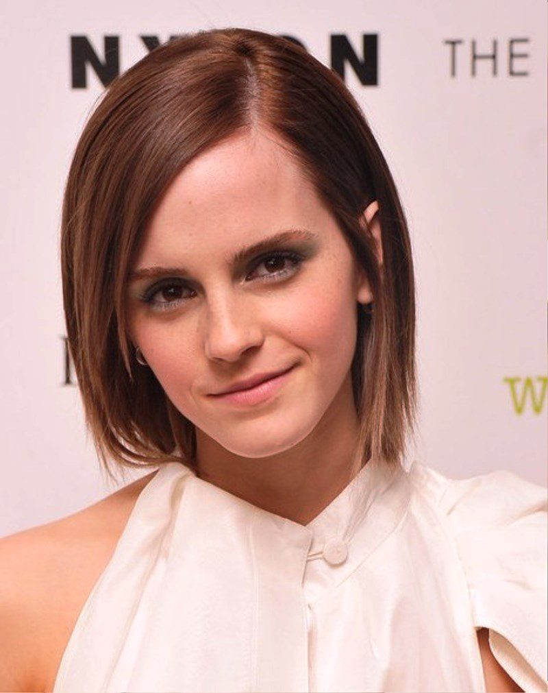 Emma Watson Cute Short Straight Hair Style Hairstyles Ideas