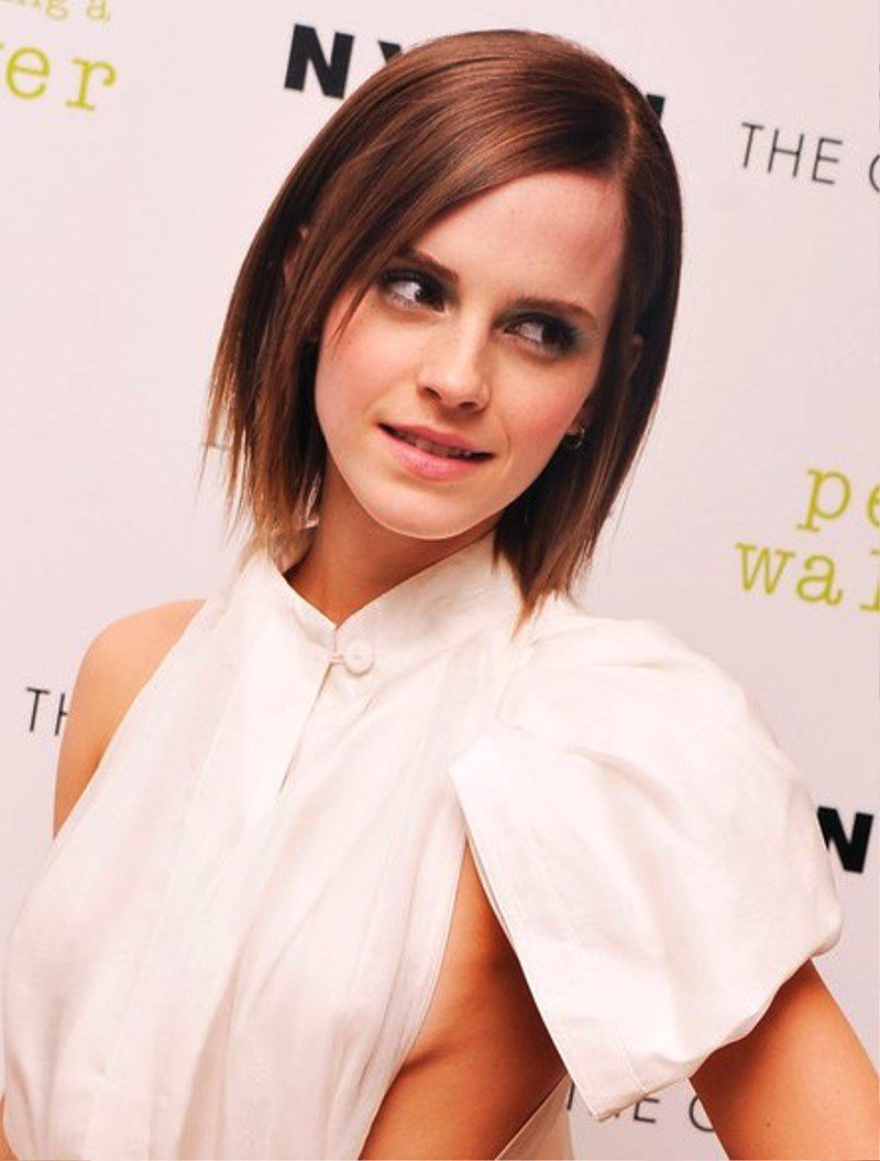 Emma Watson Layered Razor Cut
