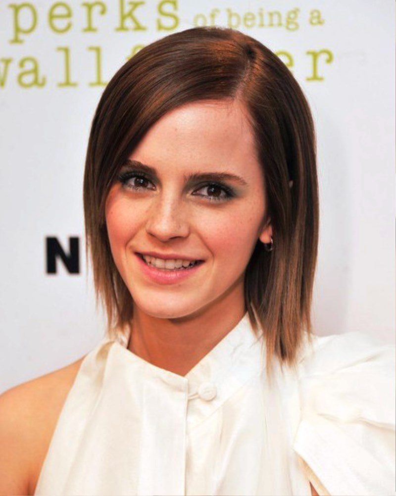 Emma Watson Short Sleek Hairstyle