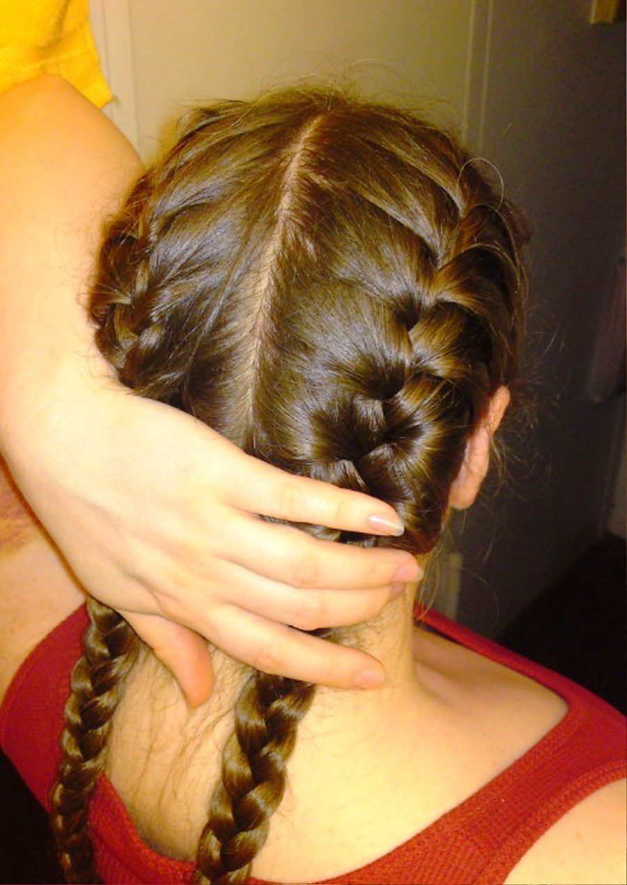 French Braid Pigtails