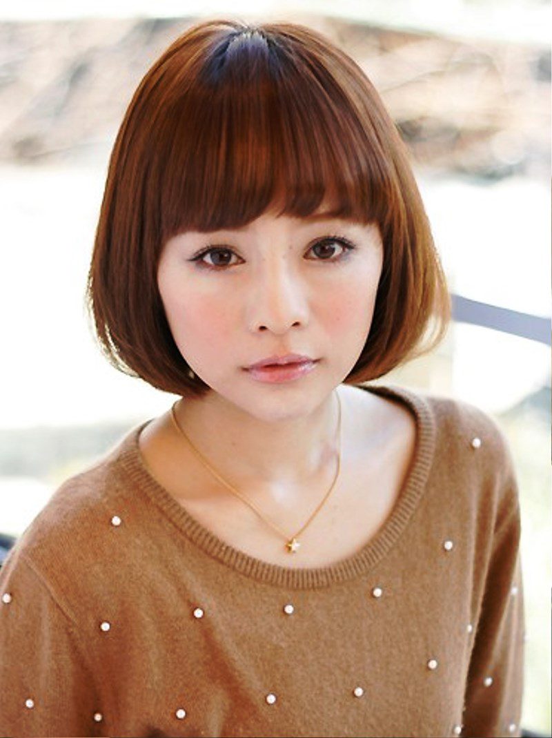 Japanese Bob Hairstyle For Girls