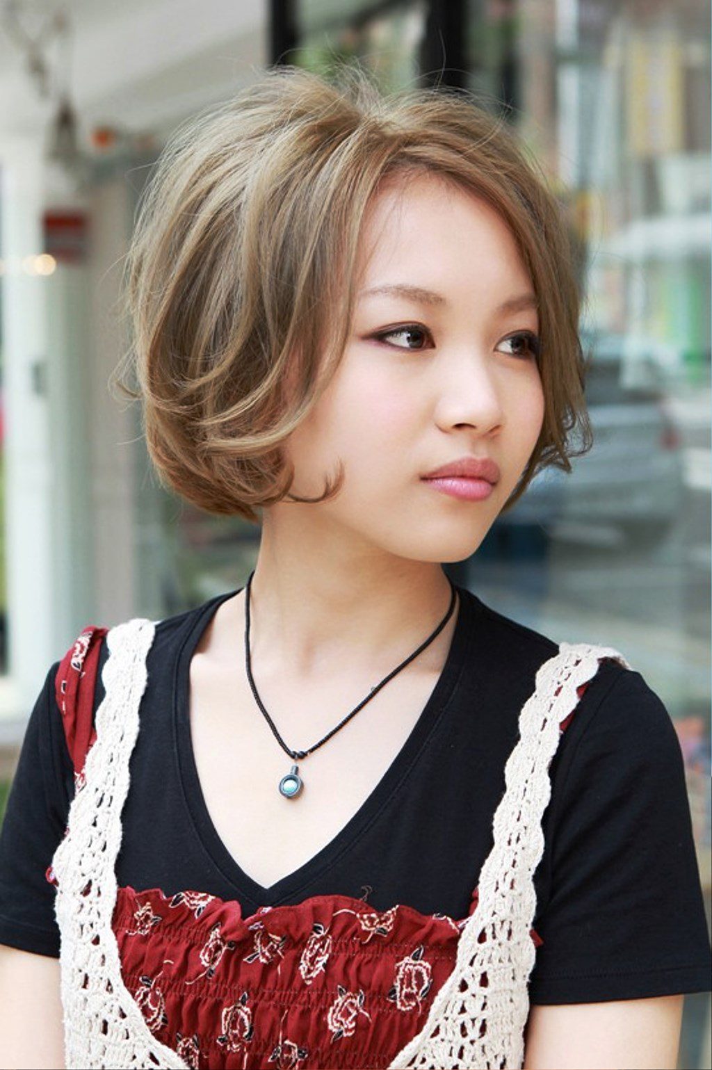 Japanese Curly Bob Hairstyles 2013