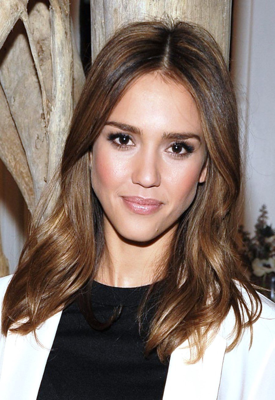 Jessica Alba Long Hairstyle