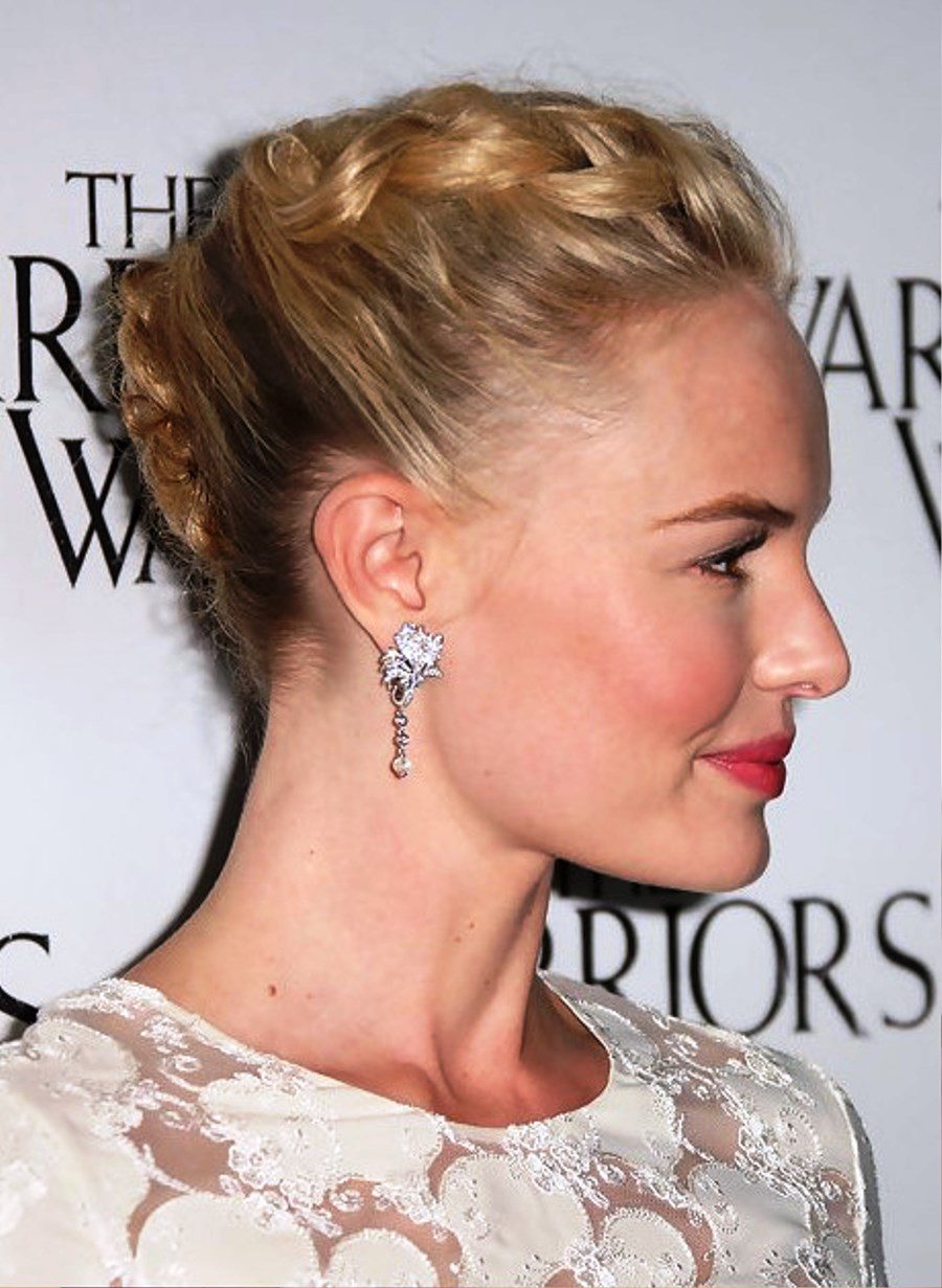 Kate Bosworth Braided French Twist