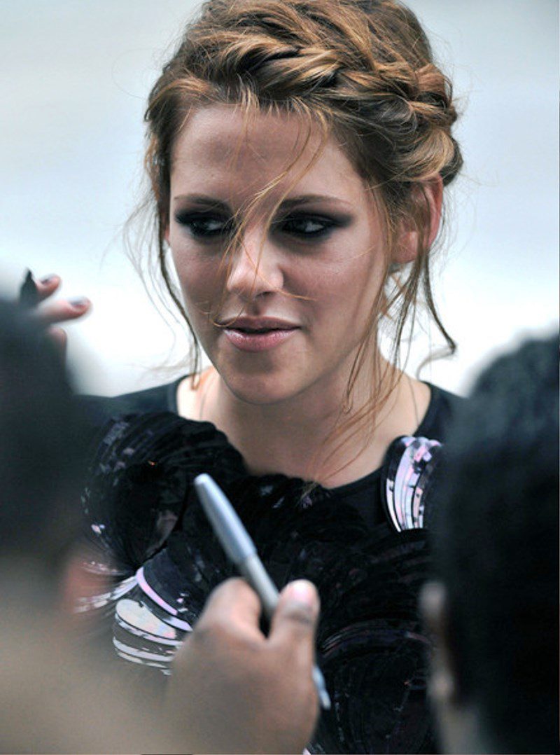 Kristen Stewart Braided Hairstyle1