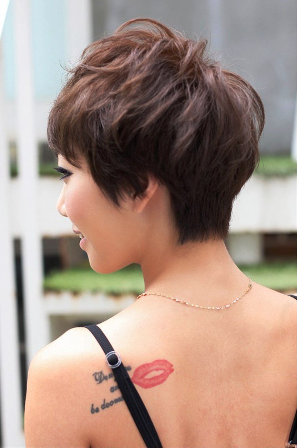 Layered Short Pixie Haircut