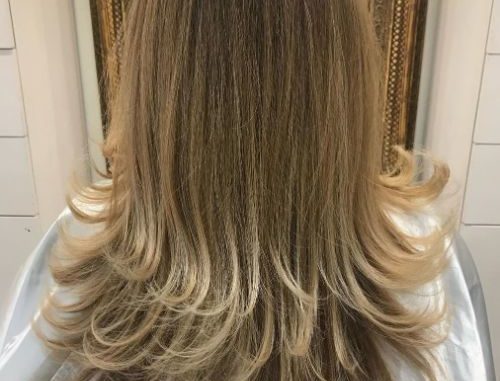 Layered with a Flip Hairstyles Ideas For Long Hair