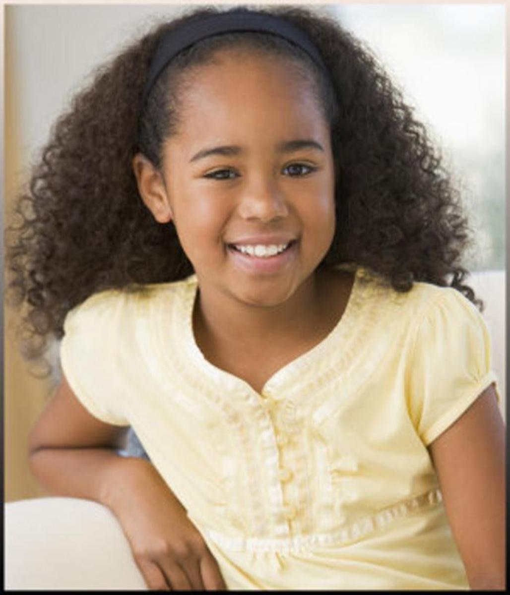 Little Black Girls Hairstyles with Curls