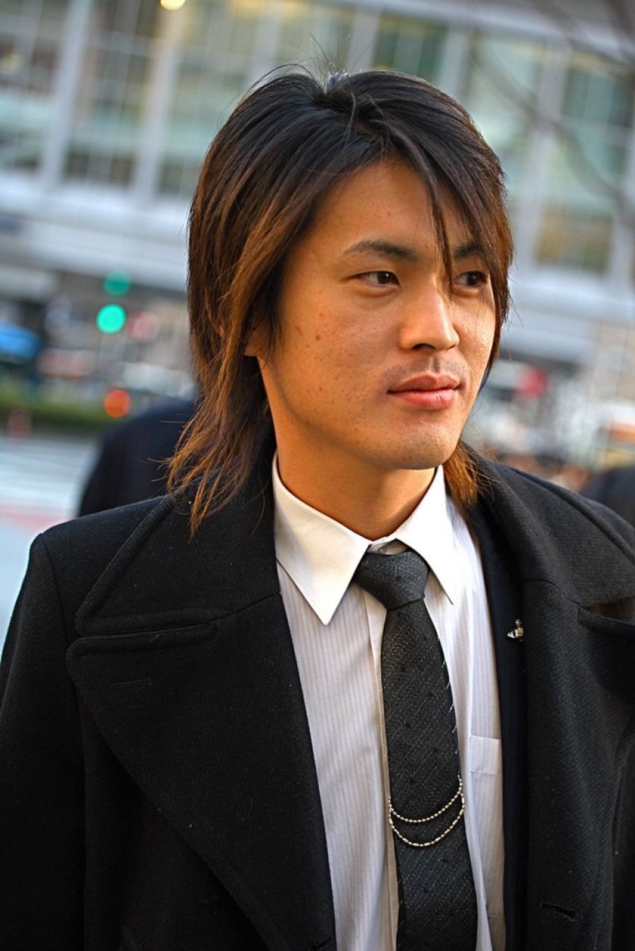 Long Hair Asian Men