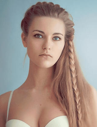 Long Hair Single Braid Hairstyle