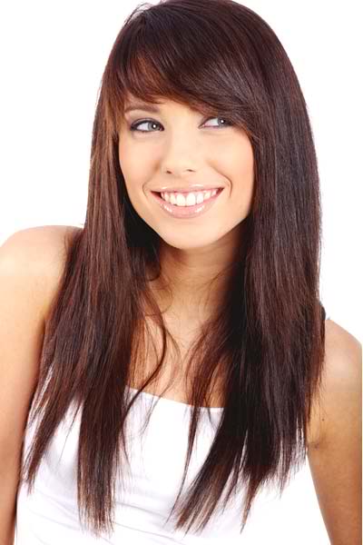 Long Hair With Bangs Hairstyle