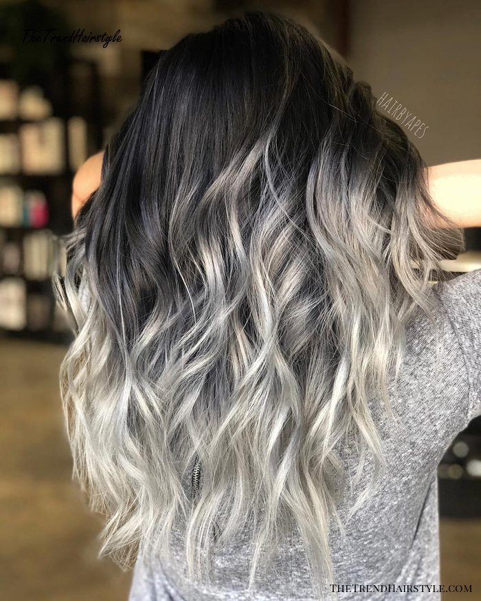 Loose Layers with Silver Highlights