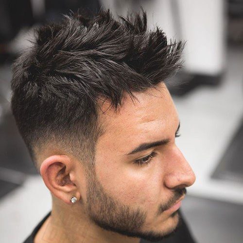Messy Spikes with Low Fade