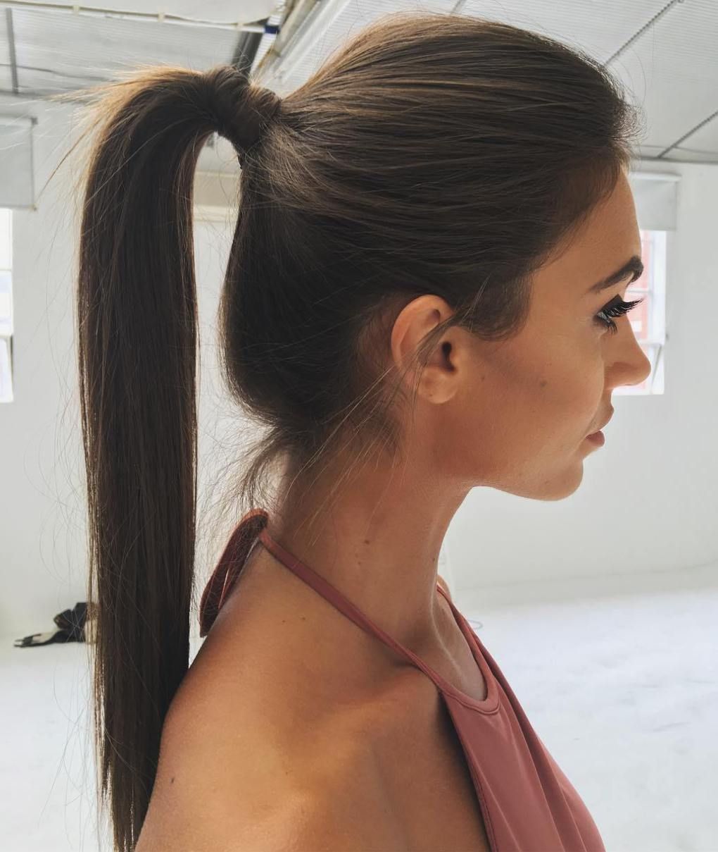 Mile-High Ponytail