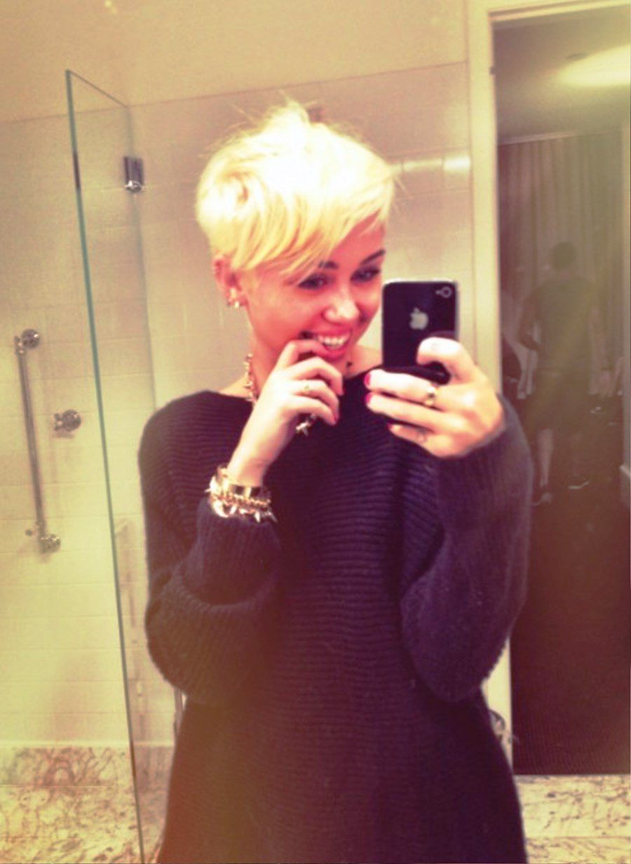 Miley Cyrus Hairstyles 2012
