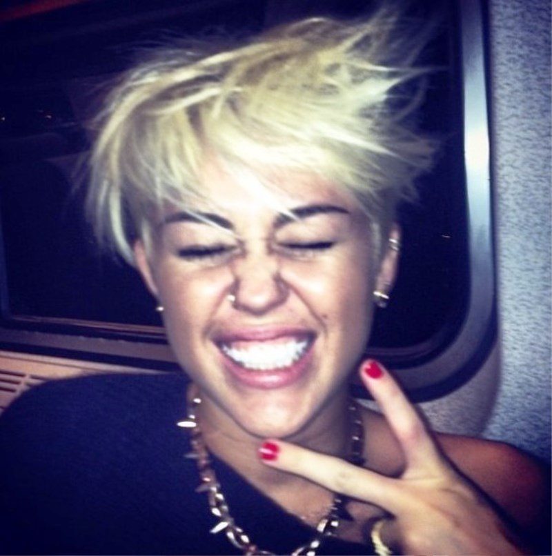 Miley Cyrus Short Hairstyles