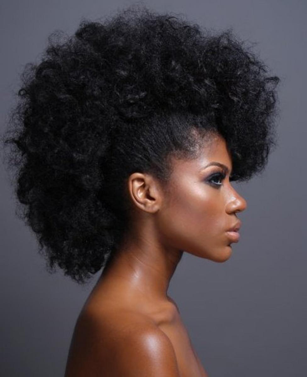 Mohawk Hairstyles for Black Women with Weave