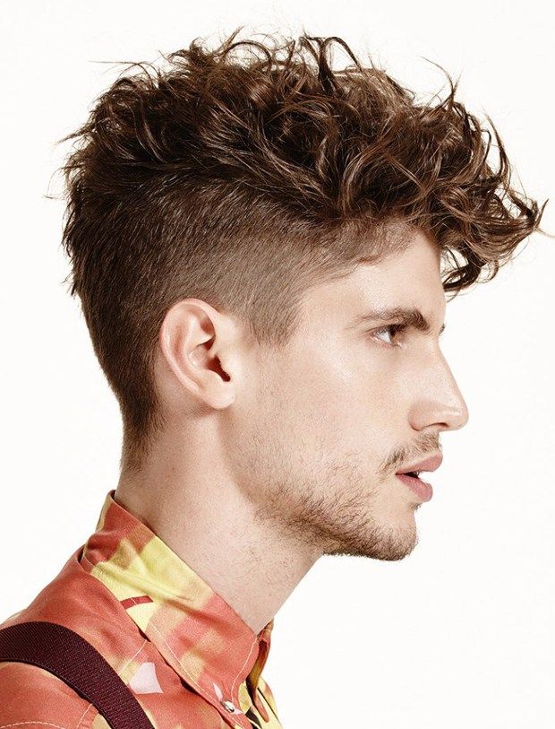 Natural Long Top Short Sides Hairstyle