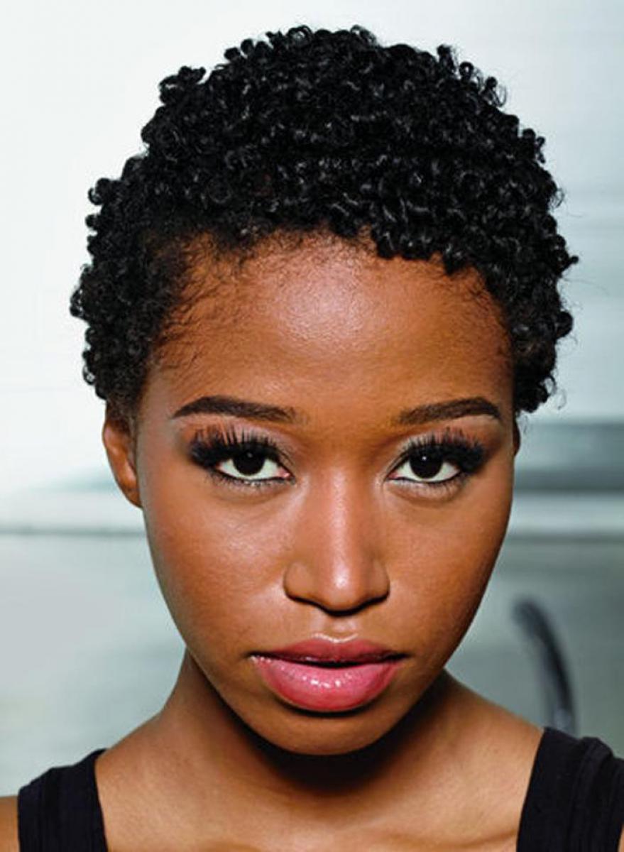 Natural Short Black Hairstyles for Black Women