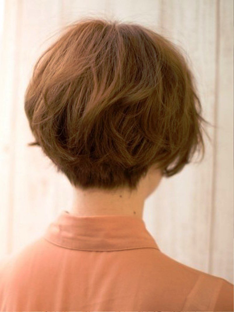 Popular Japanese Haircut Back View