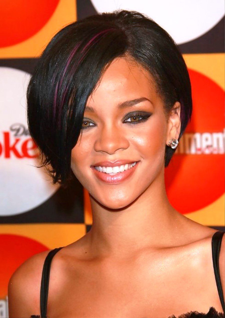 Rihanna Bob Hairstyles