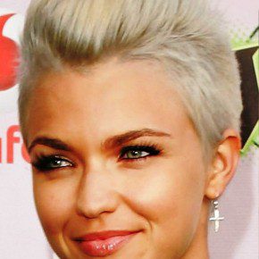 Ruby Rose Short Blonde Pixie Cut
