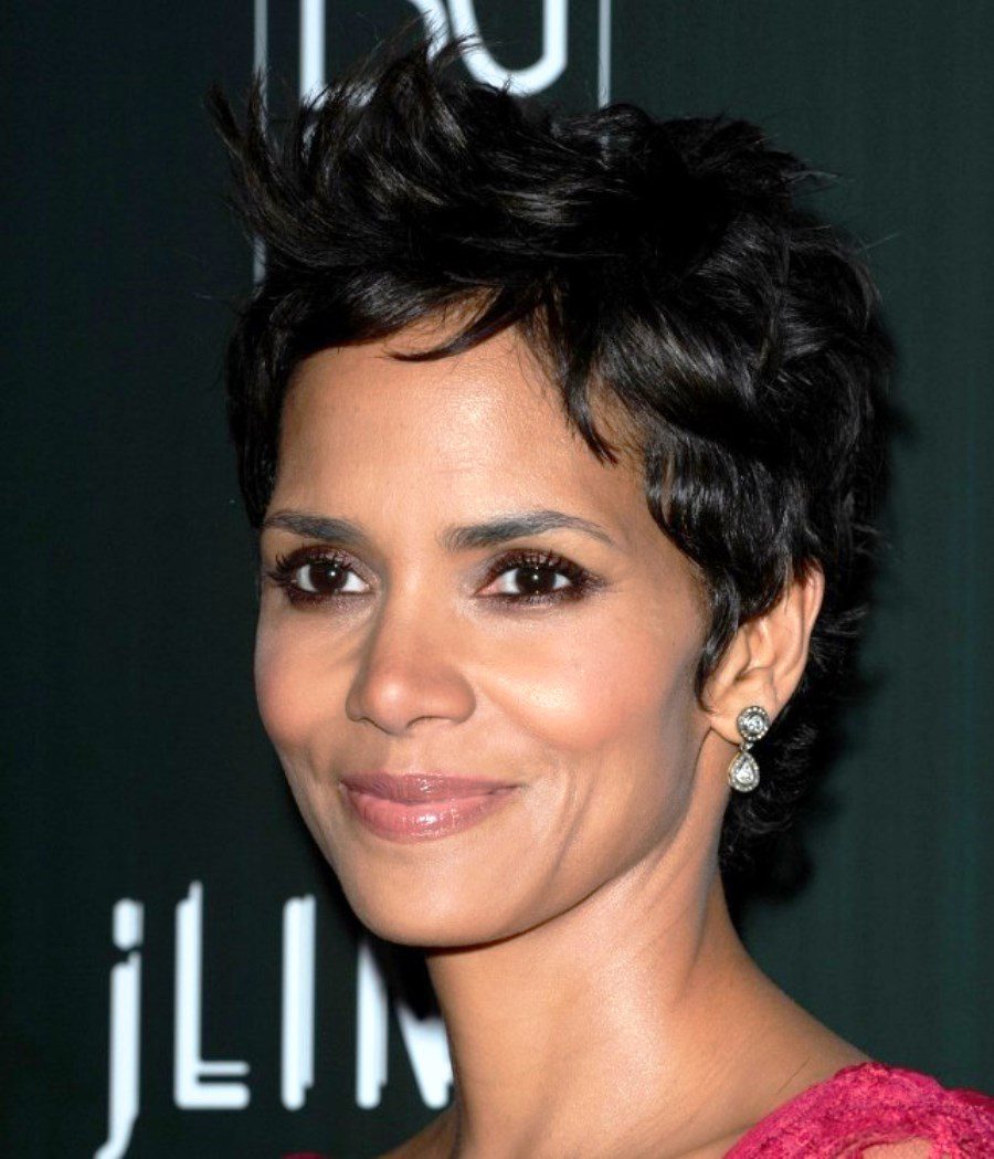 Short Black Pixie Haircut