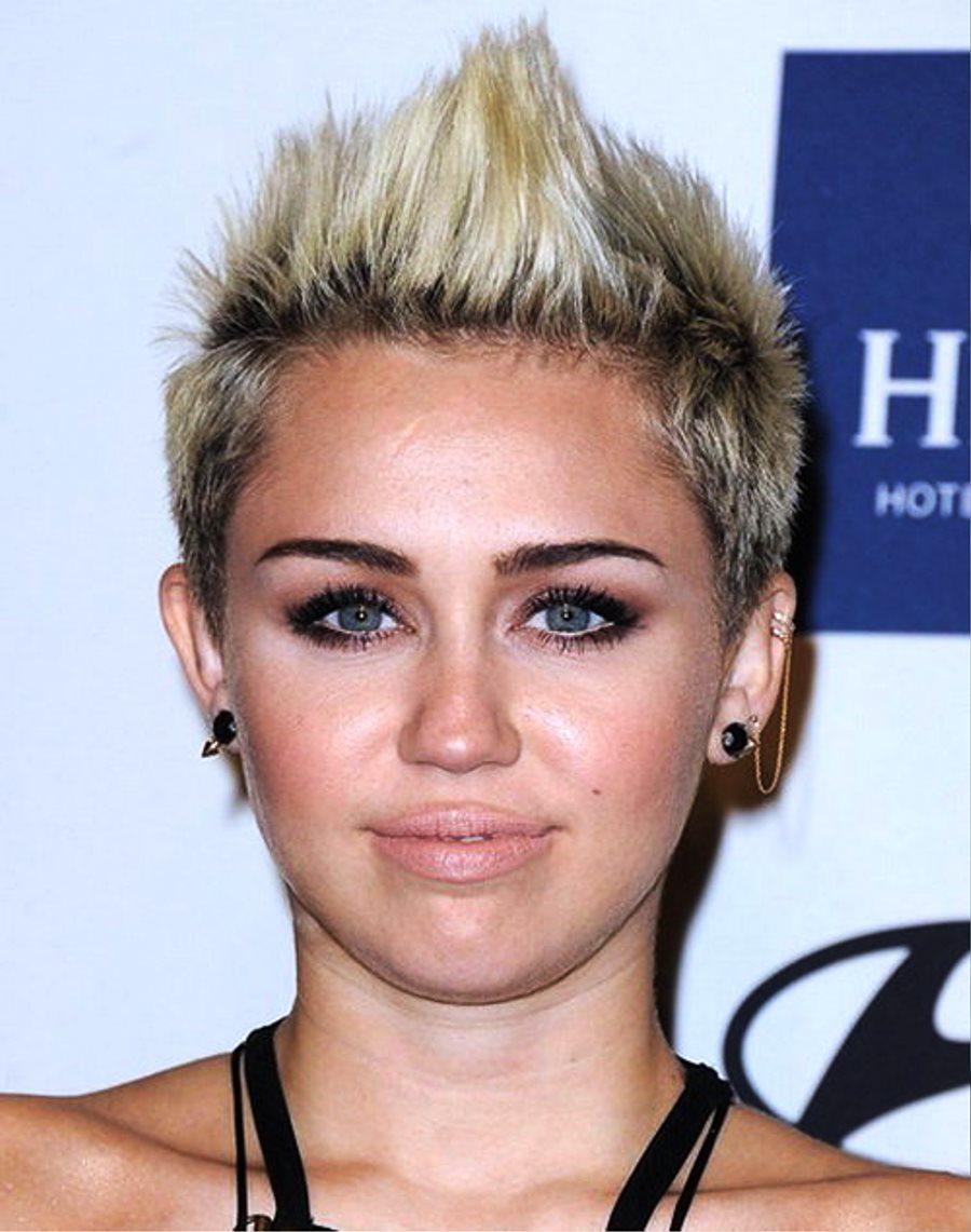 Short Funky Hairstyles Blonde