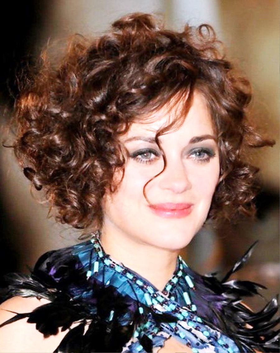 Short Hairstyles For Curly Hair 2013