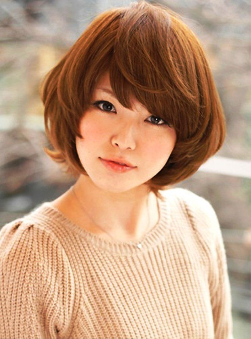 Short Japanese Hairstyle For Fall