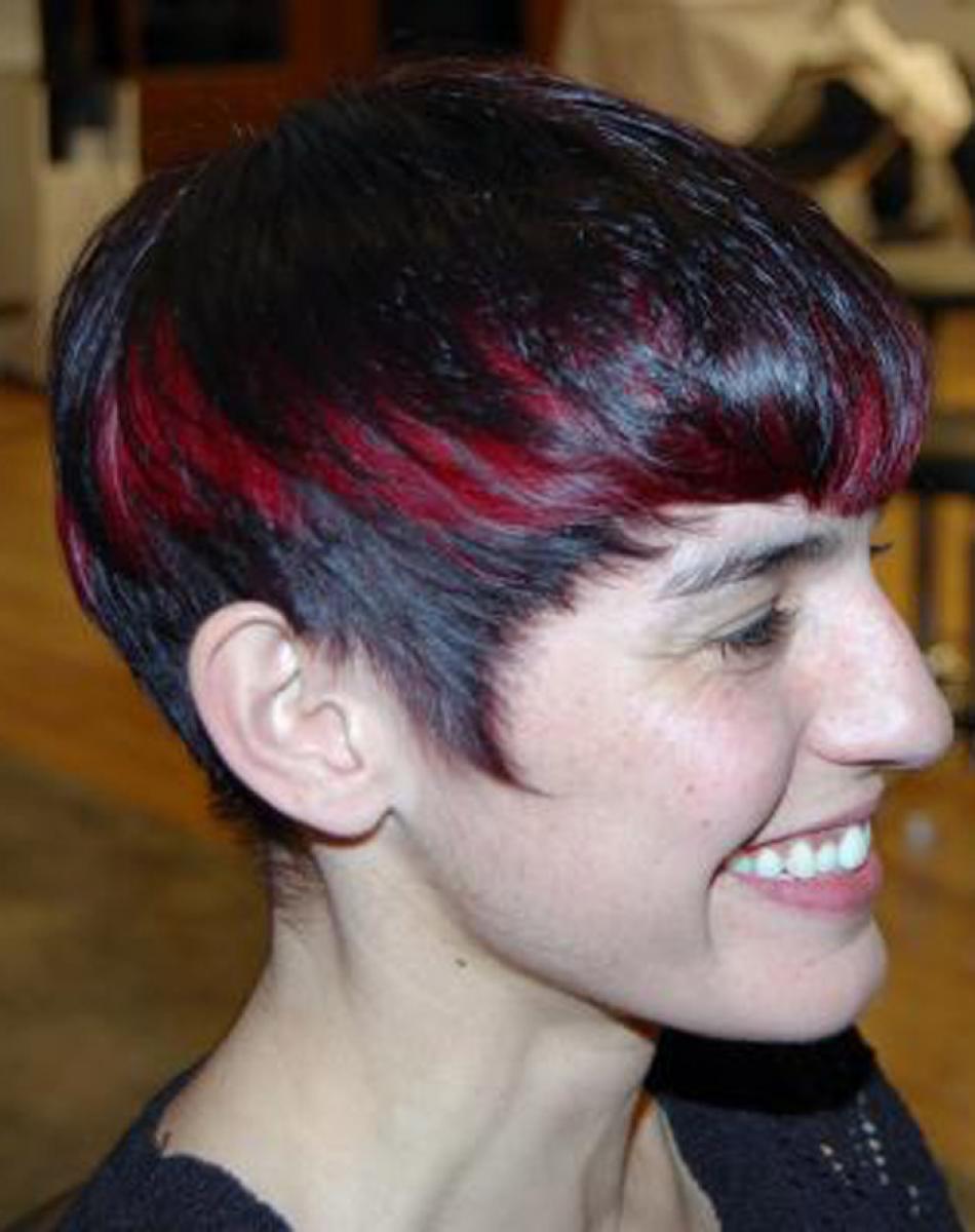 Short Red and Black Hairstyles
