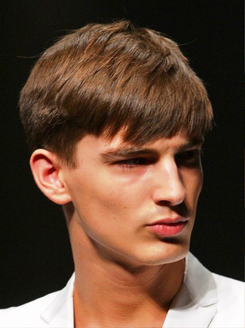 Short Straight Haircuts For Men 2013