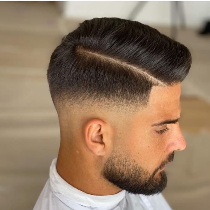 Side Part Fade