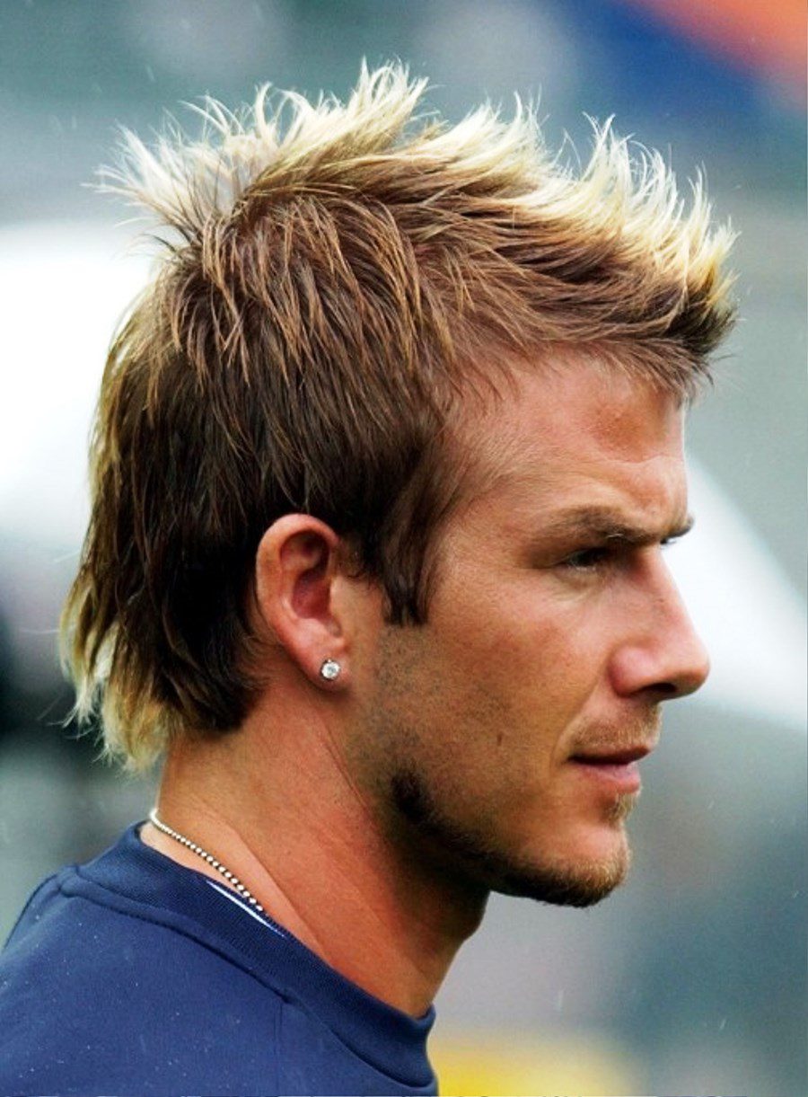 Side View Of David Beckham Cool Hairstyles