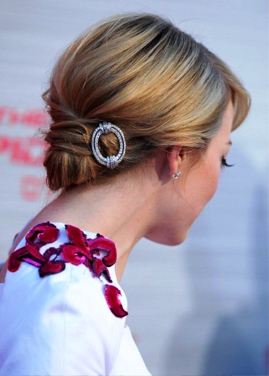 Side View Of The Hair Knot