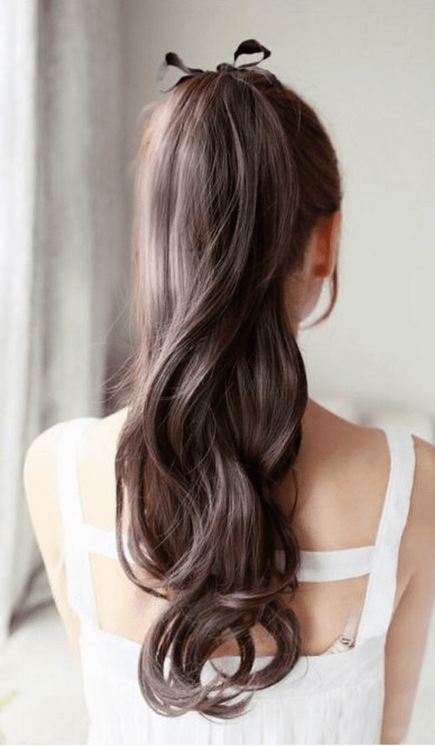 Simple High Ponytail