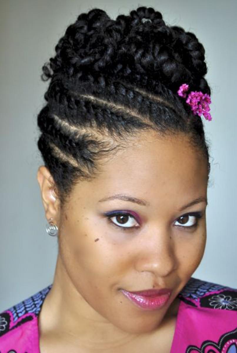 Simple Updo Hairstyles for Black Women