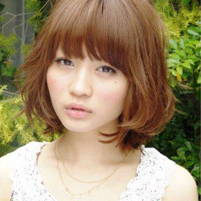 Soft Curly Japanese Hairstyles