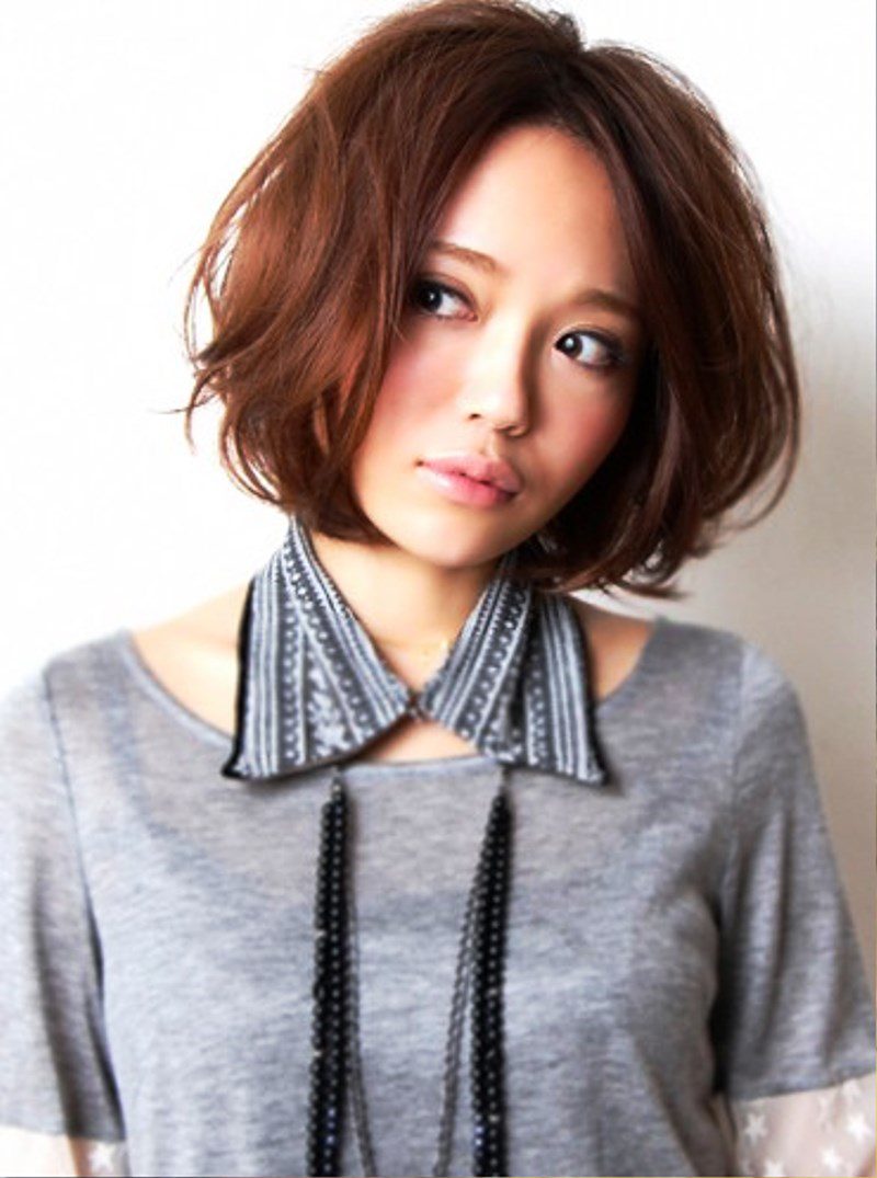 Stylish Short Japanese Haircut For Girls