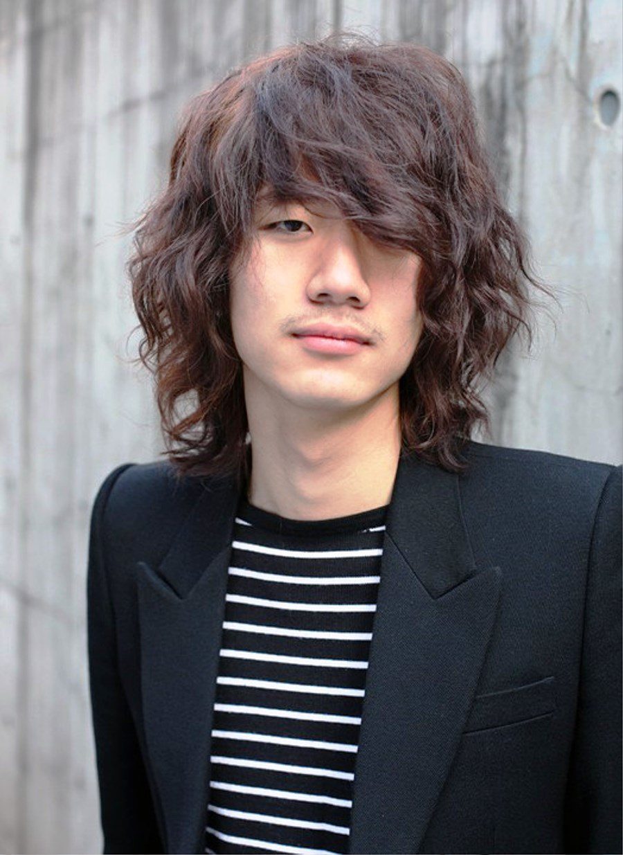 Trendy Long Korean Hairstyle For Men