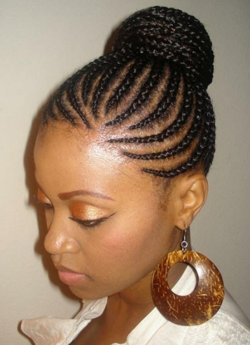 Twist Updo Hairstyles for Black Women