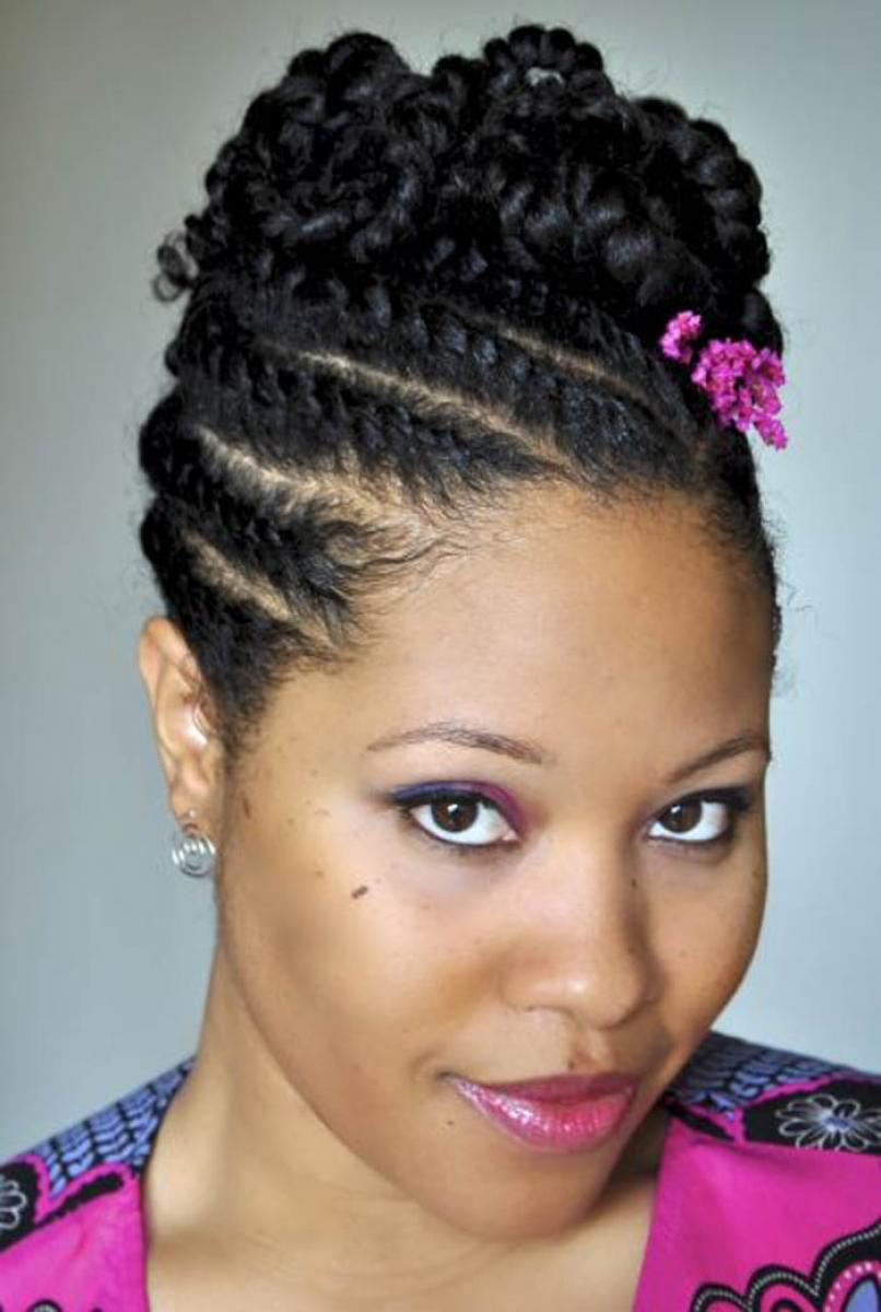 Updo Black Women Hairstyles 2013