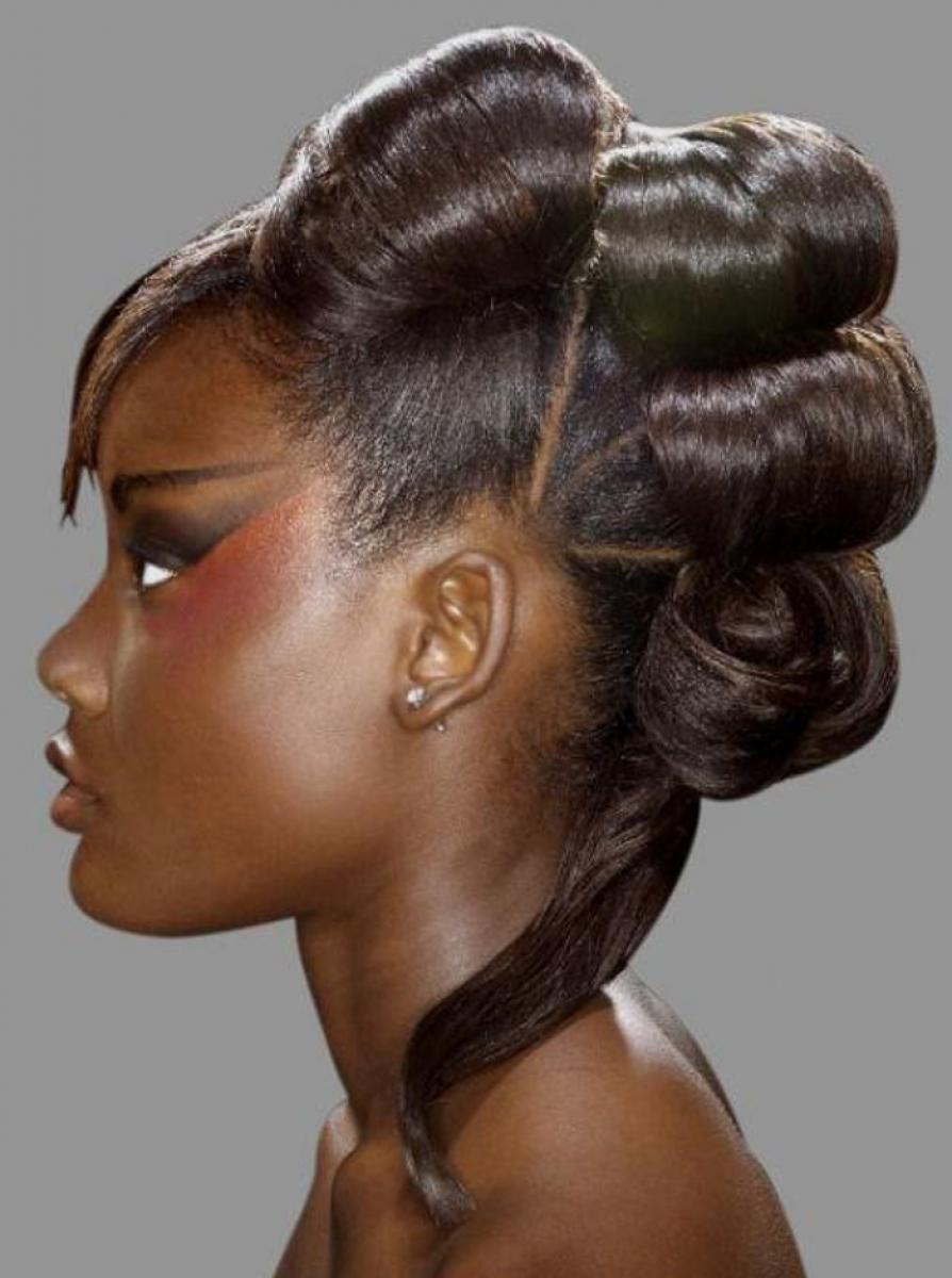 Updo Hairstyles Black Women