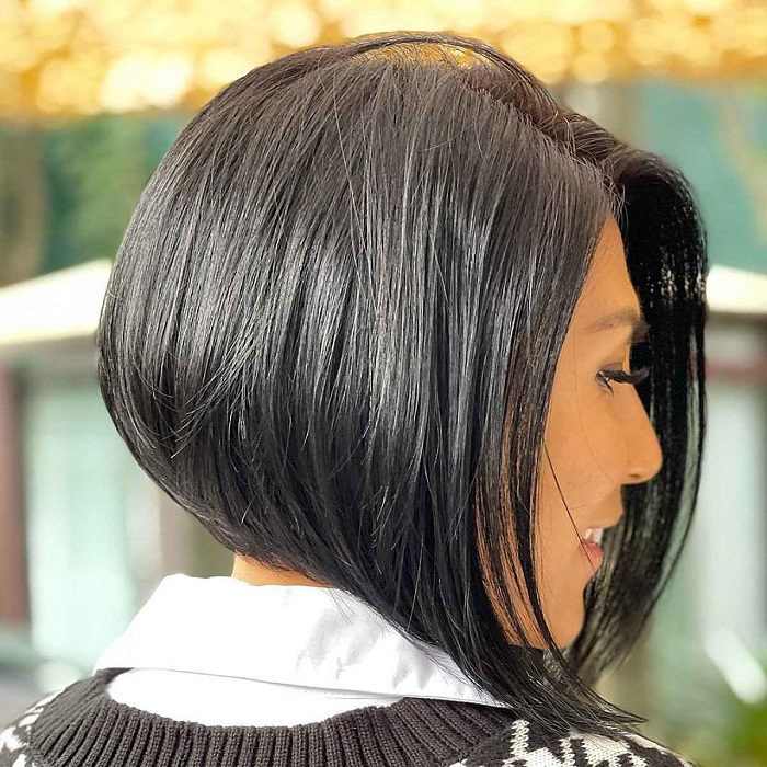 a line bob hairstyles 2