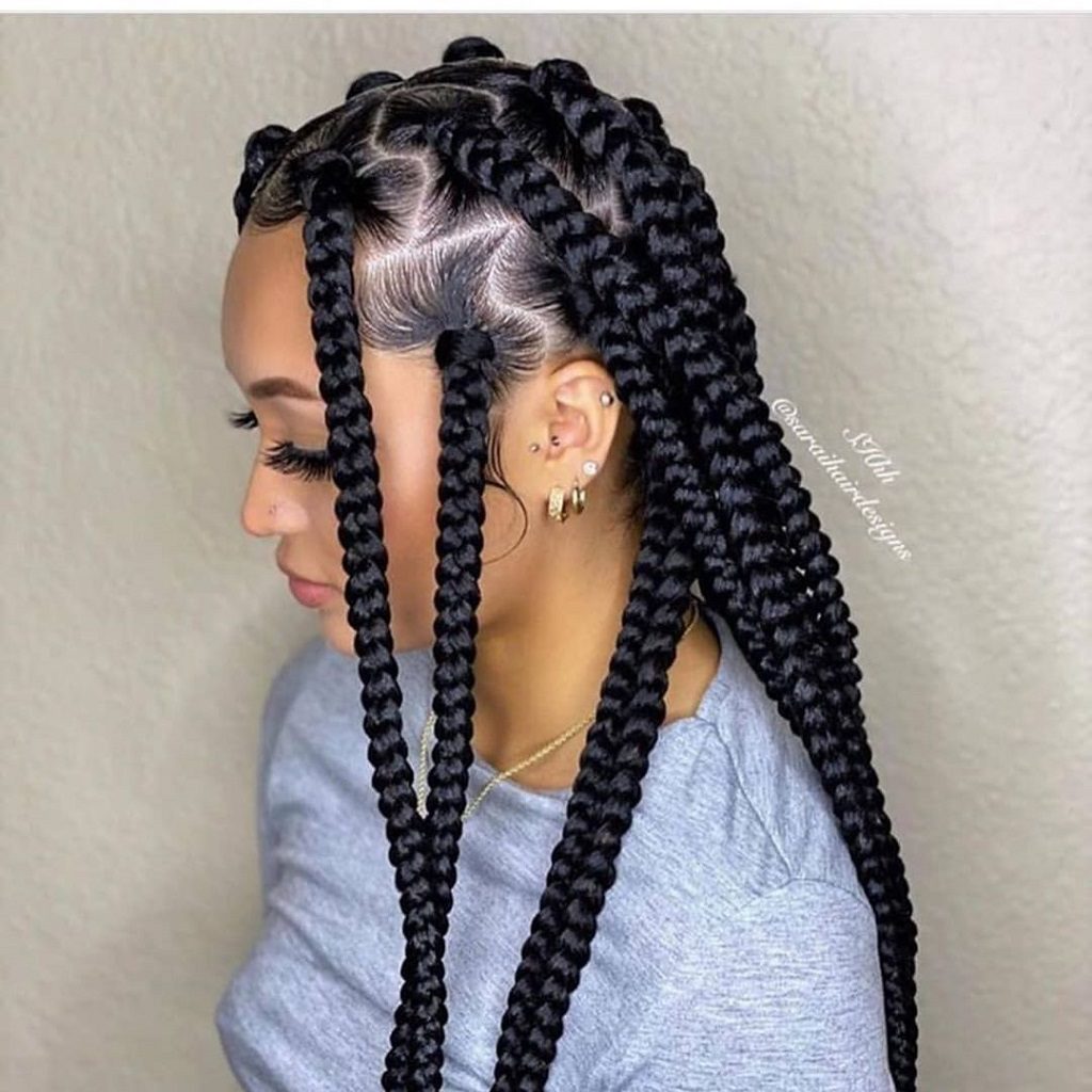 african american cute braided hairstyles 2