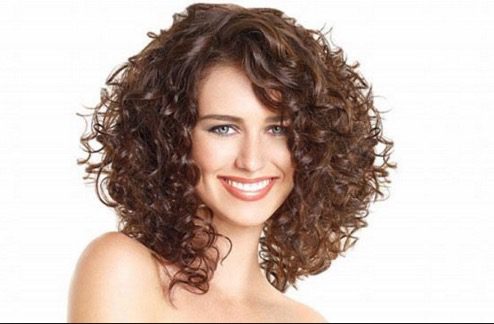 Big Curly Hair Hairstyle