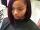 black bob hairstyles with weave